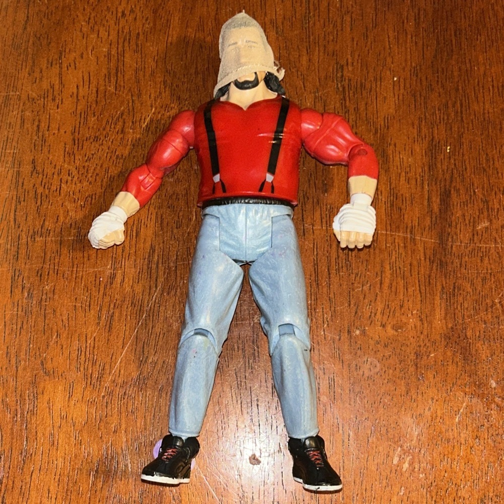 WWF WWE JAKKS CLASSIC SUPERSTARS TERRY FUNK AS CHAINSAW CHARLIE FIGURE SERIES 22